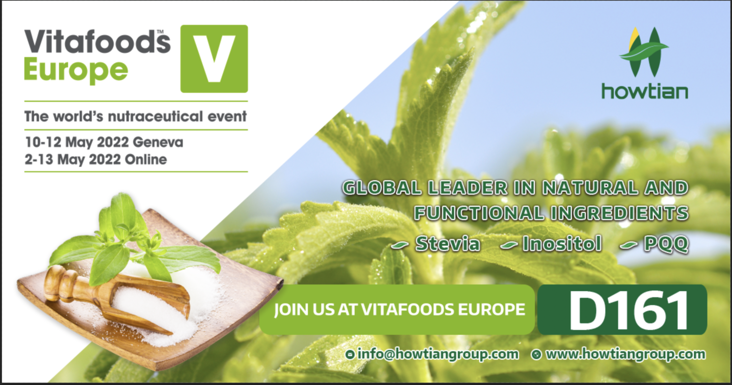 HOWTIAN at Vitafoods Europe 2022 in Geneva