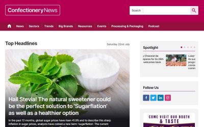 HOWTIAN Interview in FoodNavigator and ConfectioneryNews: Hail Stevia!
