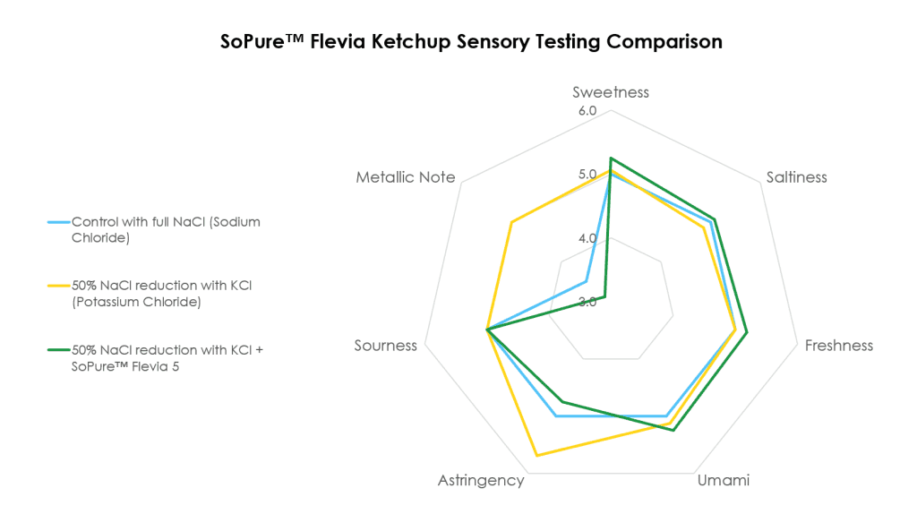 SoPure Flevia Ketchup Sensory Testing Comparison